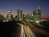 Night Skyline, Atlanta, Georgia