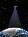 Buy UFO Above the Earth at AllPosters.com