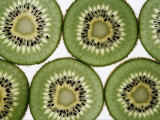 Cross Section of Kiwi Fruit