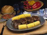 Buy Steak and Corn on the Cob at AllPosters.com