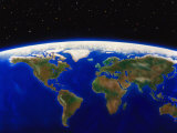 Buy Space Illustration of Earth at AllPosters.com