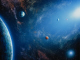 Buy Space Illustration Titled Orbitas Lumenque at AllPosters.com