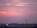 Airplanes Taking Off