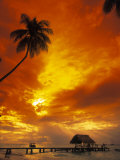 Sunset at Pigeon Point, Tobago, Caribbean