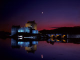 Eilean Donan Castle at Night, Scotland