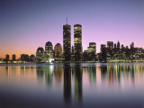 Buy Skyline at Night, NYC, NY at AllPosters.com