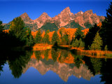 Teton Range in Autumn, Grand Teton National Park, WY