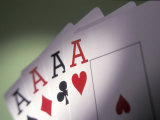 Four Aces Poker Poster