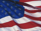 Close-up of American Flag