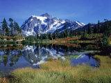 Buy Mt. Shuksan and Picture Lake, WA at AllPosters.com
