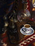 Coffee Beans, and Cup of Turkish Coffee