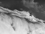 Buy S. Florida, Woman Playing in Surf at AllPosters.com