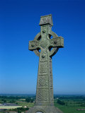 Celtic Cross with Knotted Desings, 7th Century, Ireland