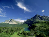Landscape at Many Glacier, Montana, USA