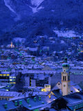 Innsbruck at Night, Austria