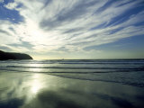 Buy Clouds and Sky with Beach, Cornwall, UK at AllPosters.com