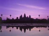 Buy Dusk at Pond, Cambodia at AllPosters.com