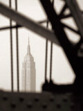 Buy Empire State Building Through Manhattan Bridge at AllPosters.com
