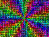 Buy Multi-Coloured Abstract Fractal Pattern with Circular Shapes at AllPosters.com