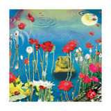 Buy Frog And Ladybugs at AllPosters.com