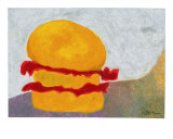 Buy The Orange + Red Burger at AllPosters.com