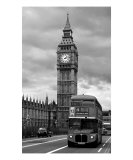 Big Ben, London, England, B & W Photograph