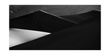 Sand Dunes Panorama in Black & White, Death Valley