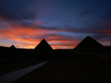 Buy Pyramids of Giza at Sunset at AllPosters.com