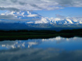 Cloud-Enshrouded Mt. Mckinley Reflected in Wonder Lake