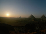 Sunset at Giza