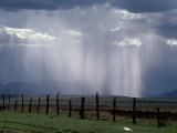 Buy Veils of Rain Stream from Sunlit Clouds over Farmland at AllPosters.com