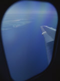 Buy A View out of an Airplane Window over Water and Nearby Islands at AllPosters.com