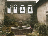 Buy View of a Courtyard in the Old Mission at AllPosters.com