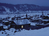 Buy Winter View of the Town of Artybash at AllPosters.com