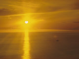 Sunset over Great Slave Lake