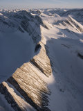 Buy Aerial View of a Snowy Ridge at AllPosters.com