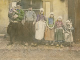 Buy Early 20Th-Century Portrait of a Dutch Fisherman and His Family at AllPosters.com