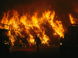 Buy View of a Forest Fire Near Boise, Idaho in 1996 at AllPosters.com