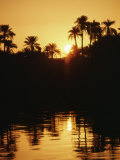 Sunrise over the Nile River