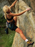 A Woman Begins Her Rock Climbing Journey