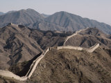 Buy The Great Wall Snakes over the Peaks and Gorges of the Jundu Mountains at AllPosters.com
