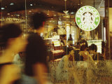 Buy People at One of the First Starbucks Coffee Shops to Open in Beijing at AllPosters.com