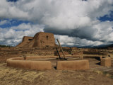 Buy View of the Kiva and Church at Pecos National Historical Park at AllPosters.com