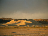 Twilight View of Large Sand Dune in Austin, Nevada