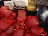 Buy Students Kung Fu Boxing Gloves and Pads at the Ta Gou Academy at AllPosters.com