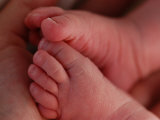 Buy Close View of a Baby Sleeping, Chevy Chase, Maryland, United States at AllPosters.com
