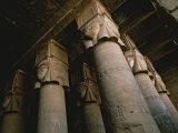 Towering Columns in the Luxor Temple Complex