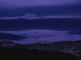 Buy Cloud-Shrouded Mount Antisana Rises Above Quito at AllPosters.com