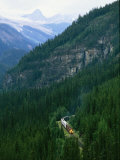 Buy The Canada Pacific Train Travels Through Kicking Horse Pass at AllPosters.com