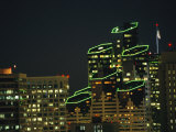 Buy San Diego High Rises Brightly Lit at Night at AllPosters.com